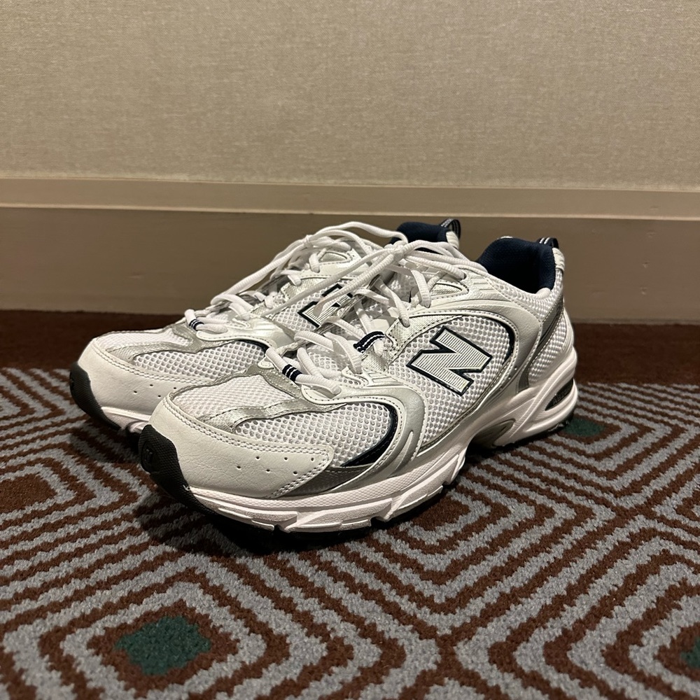 New Balance 530 (White Silver Navy)
